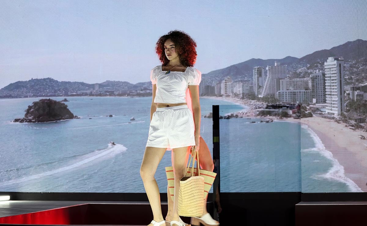 Los looks femeninos destacan los estampados florales en versiones contemporáneas, vibrantes y románticas. Foto: Cortesía