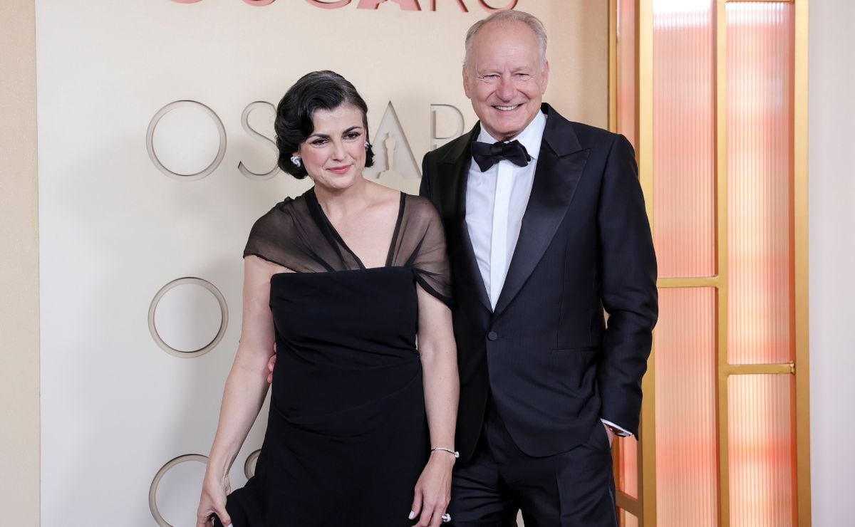 Megan Everett y Stellan Skarsgård / Foto: EFE