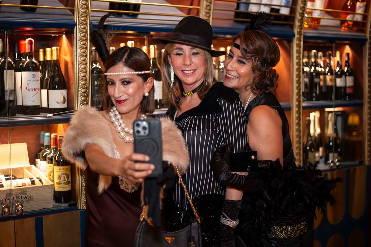 Mayra Morán, Ceci Junco y Lilia Benítez. (Foto: Esteban Torreblanca)