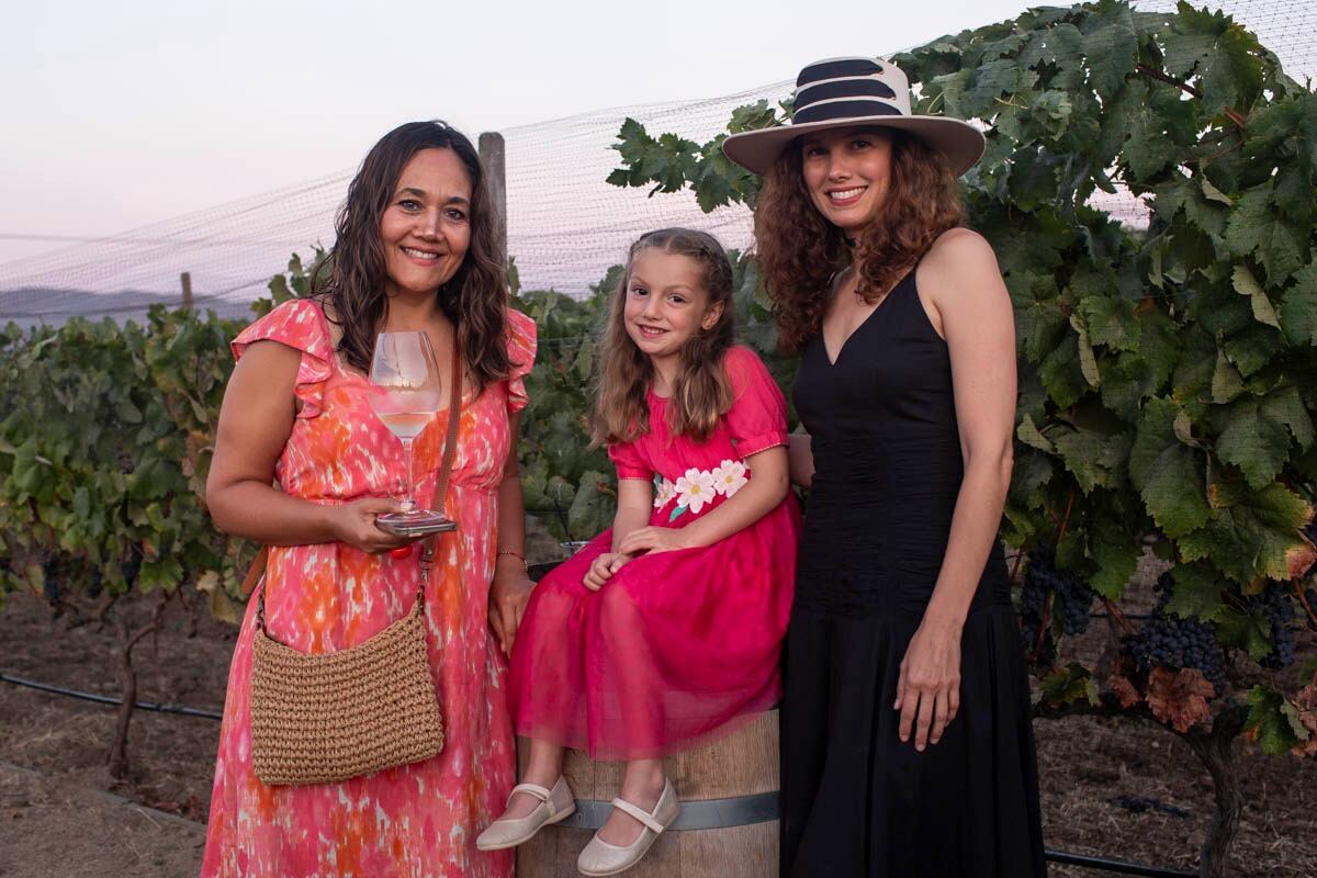 Karla Márquez, Inés Pérez Castro y Pamela Valencia. (Foto: Esteban Torreblanca)