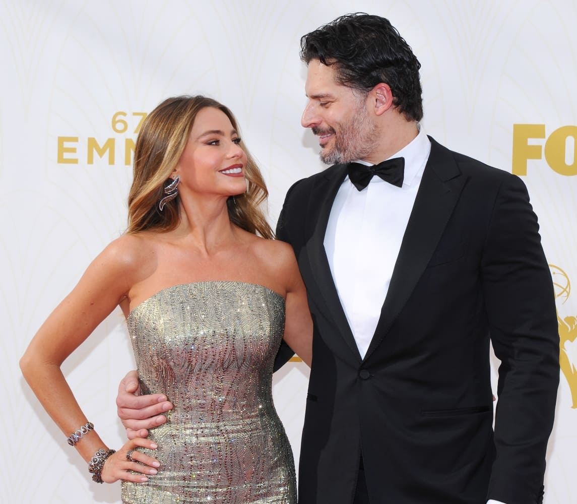 Sofia Vergara y Joe Manganiello en la edición 67 de los premios Emmy en septiembre de 2015 / AP