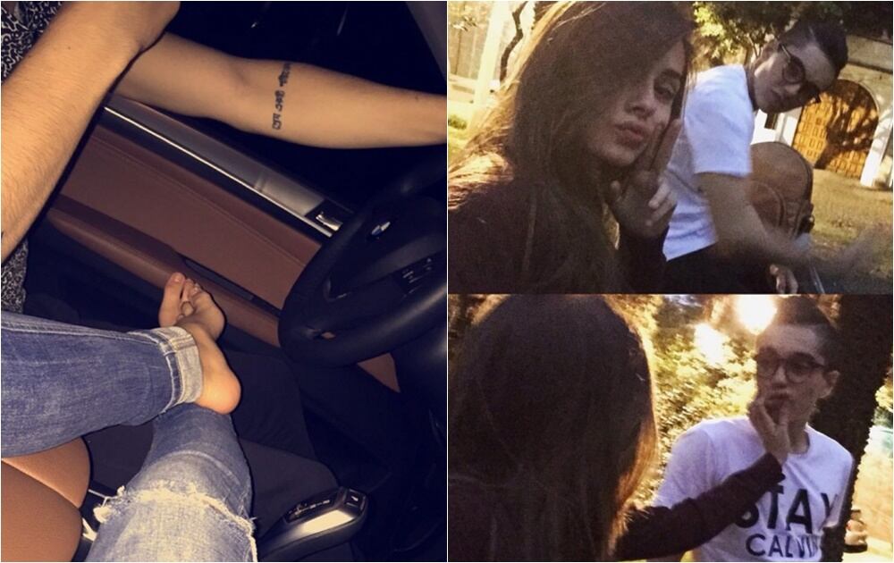 Sergio Mayer Mori posa semidesnudo con su novia Valeria Olivares