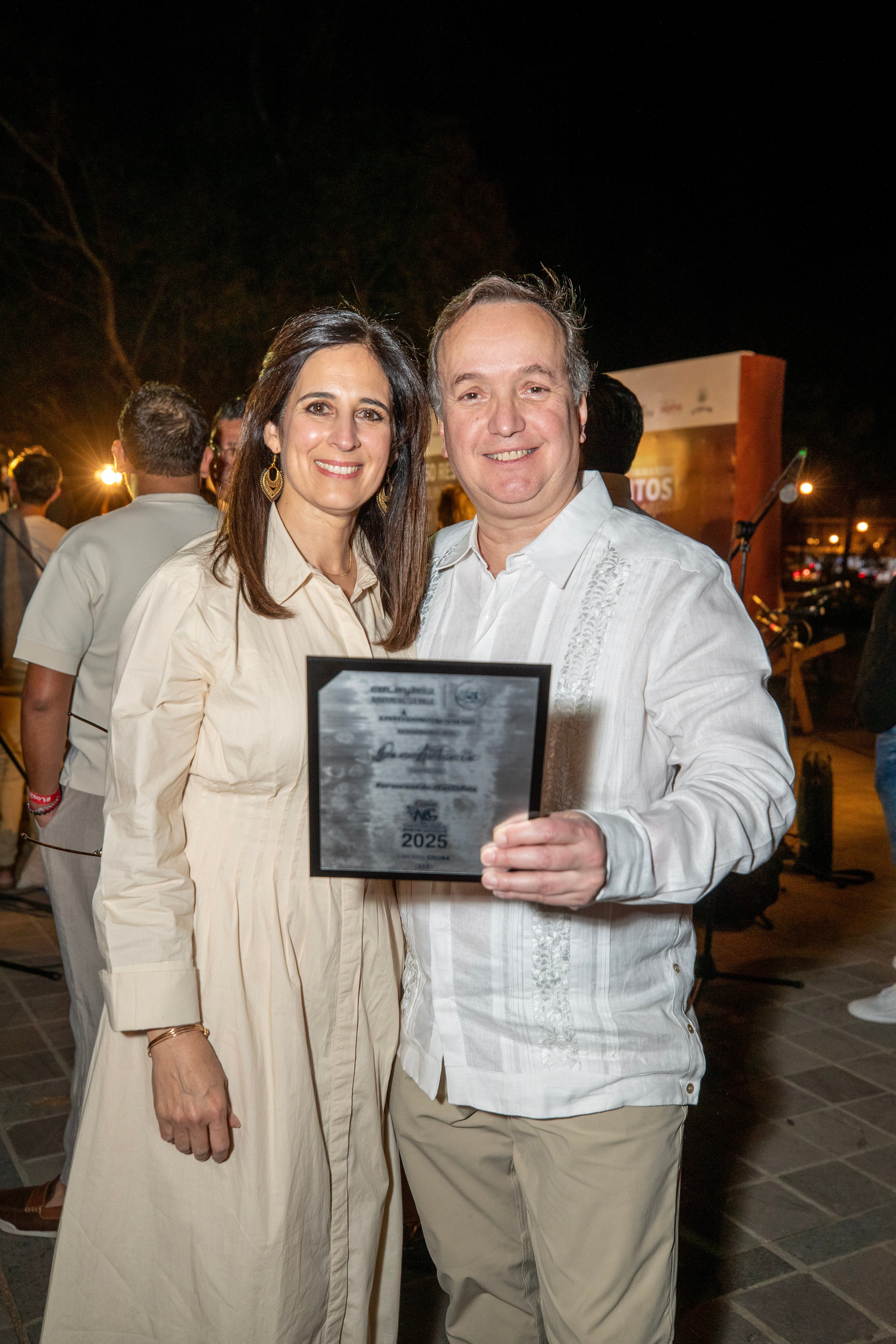Beatriz y Juan Ramón Cárdenas. (Foto: Edgar Silva Fuentes)