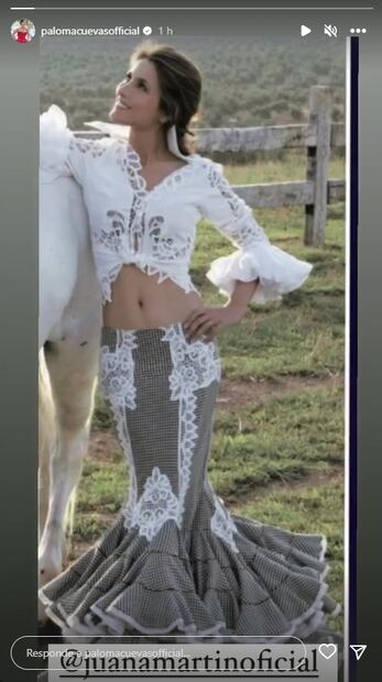 Paloma Cuevas, novia de Luis Miguel, muestra su tonificado abdomen en sensual foto