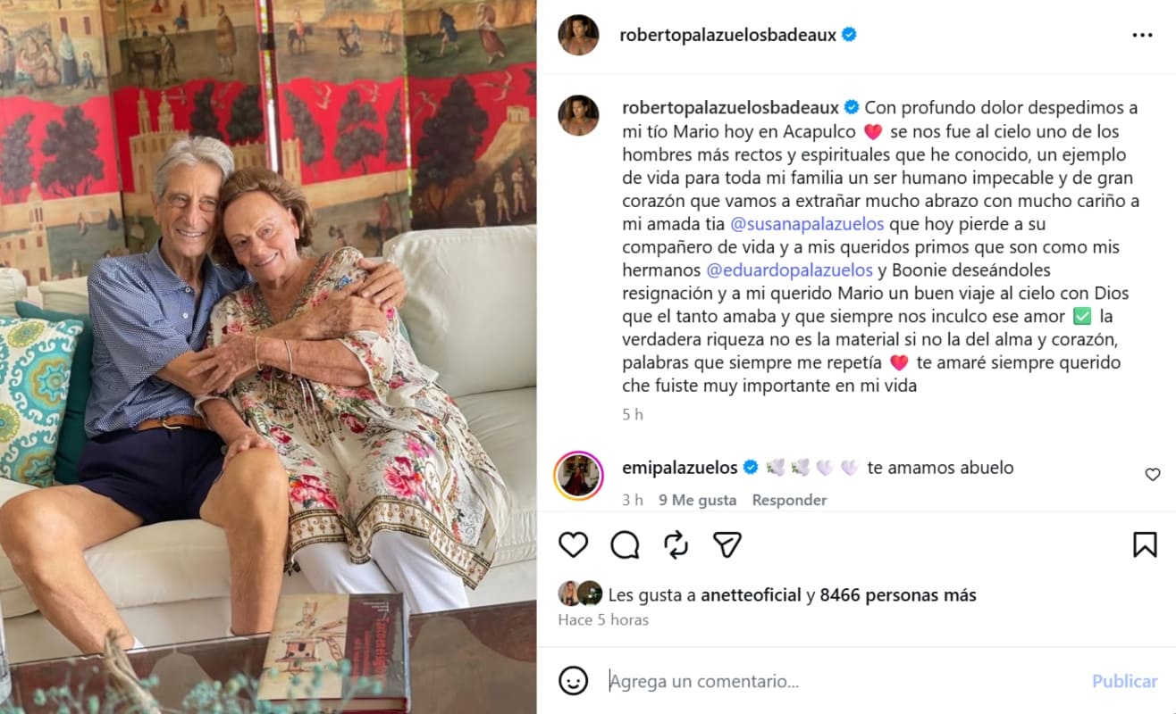 Roberto Palazuelos despide a Mario Wichtendahl. (Foto: Captura de pantalla)