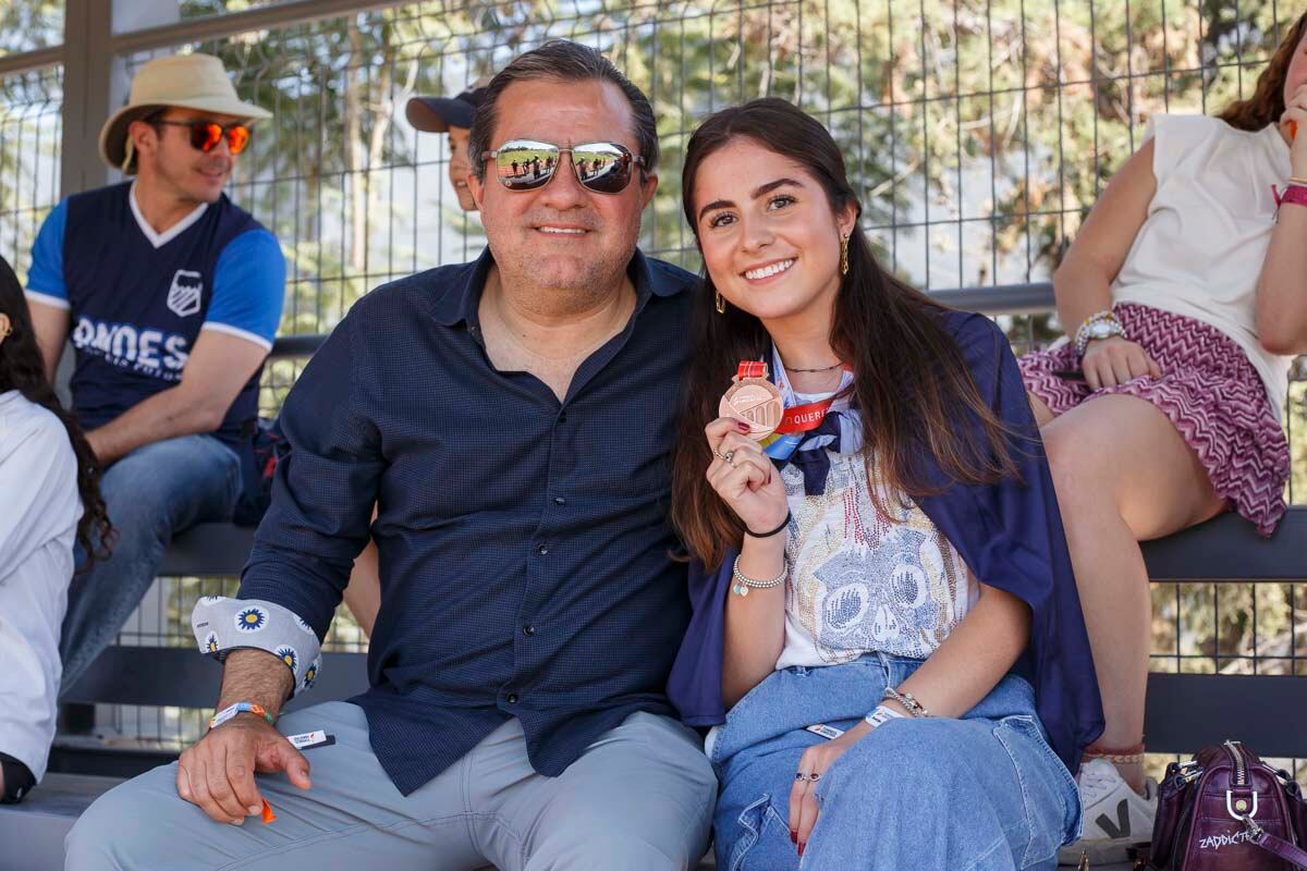 Belisario y Fernanda Sanora. (Foto: Esteban Torreblanca)
