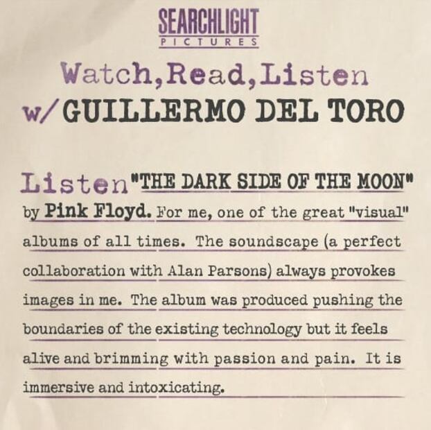 Guillermo del Toro te recomienda qué ver, leer y escuchar durante la cuarentena