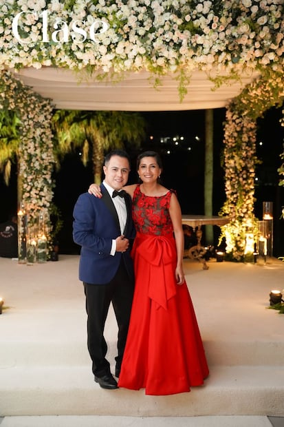 Paulina Abascal y Valentín Girón ¡qué espectacular boda! 