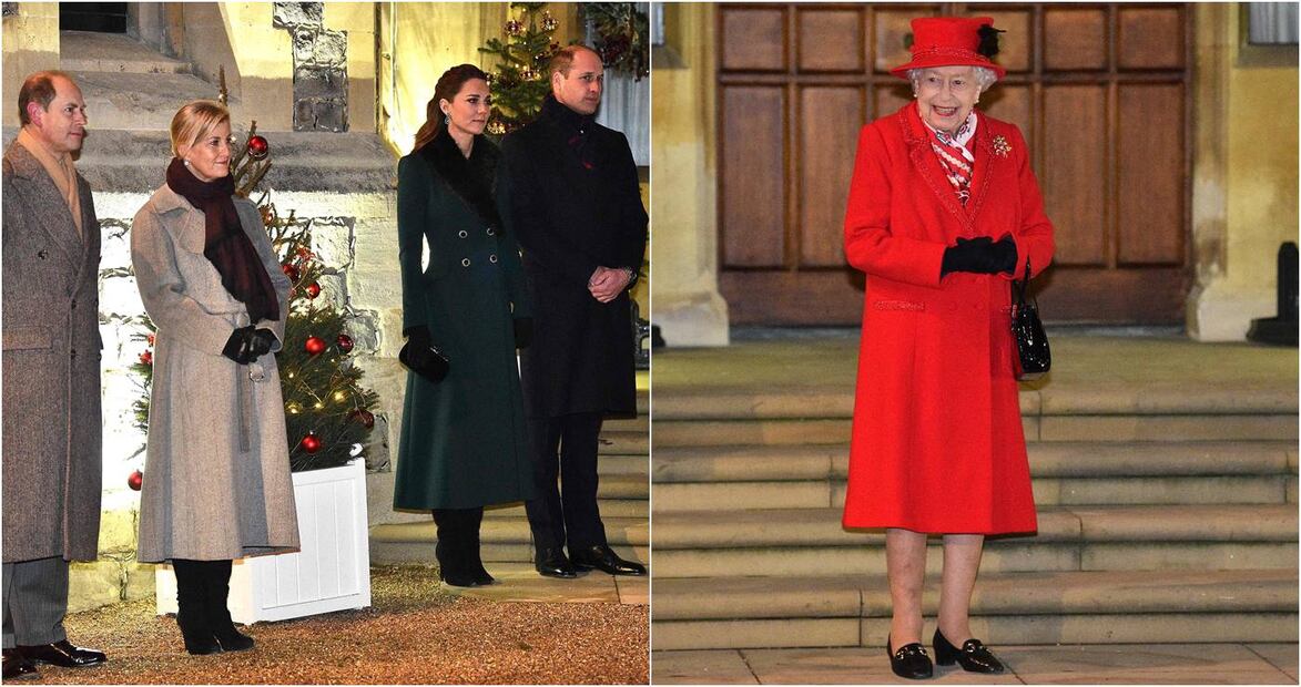 Kate y William regresan del tour real y la reina Isabel II los recibe con una gran sonrisa
