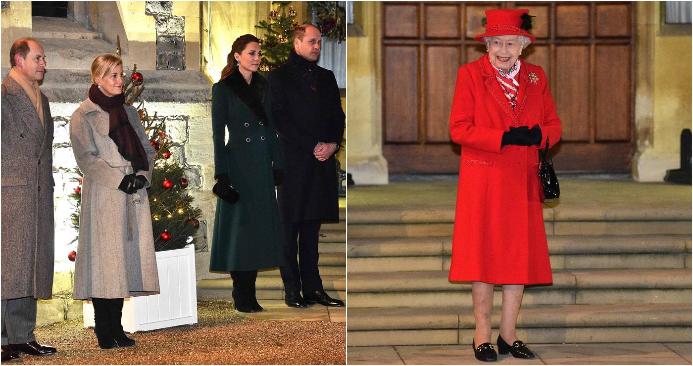 Kate y William regresan del tour real y la reina Isabel II los recibe con una gran sonrisa