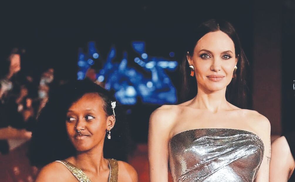 Angelina Jolie con su hija Zahara / Getty Images
