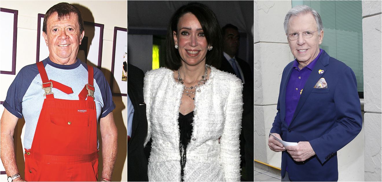 <p>La despedida de Chabelo y el pleito entre María Asunción Aramburuzabala y Joaquín López Doriga fueron temas de conversación durante este año.  <strong>(FOTO: Archivo)</strong></p>