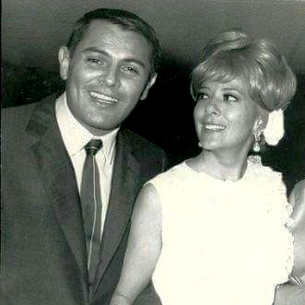 Gustavo Alatriste junto a Silvia Pinal / Foto: Facebook