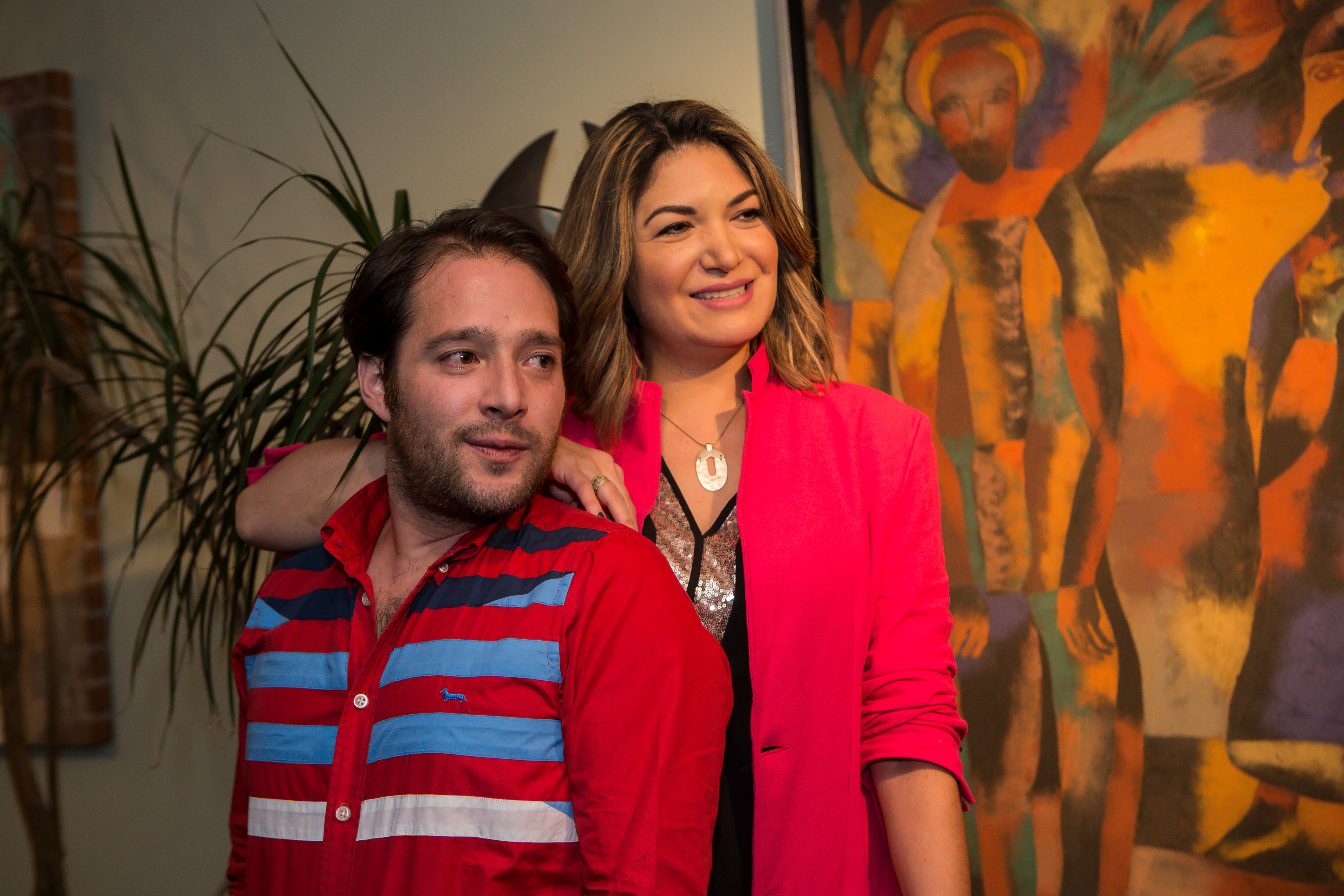 Rafa Orozco y Ale Riquelme. (Foto: Esteban Torreblanca)