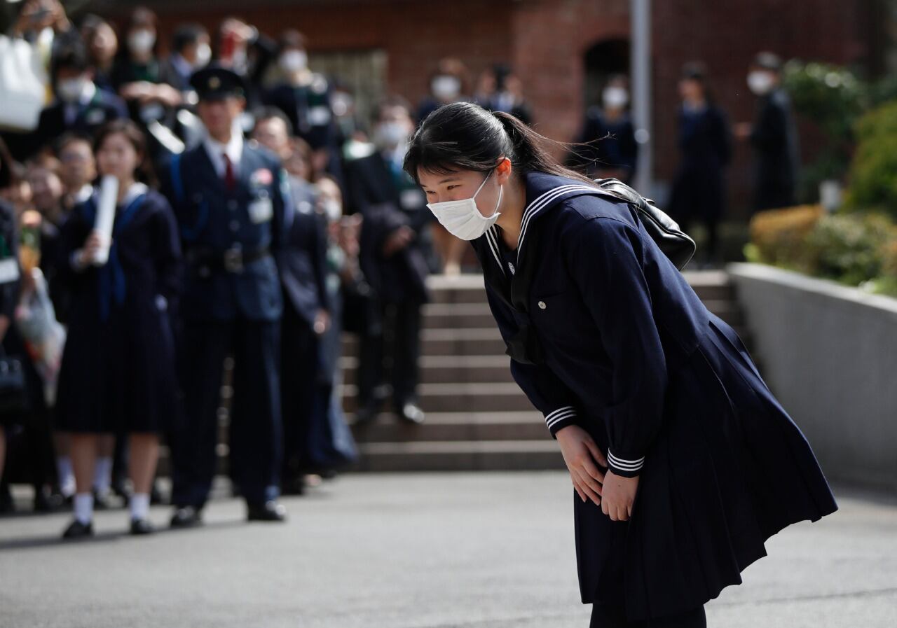 La princesa Aiko de Japón se gradúa de high school en plena crisis del Covid-19