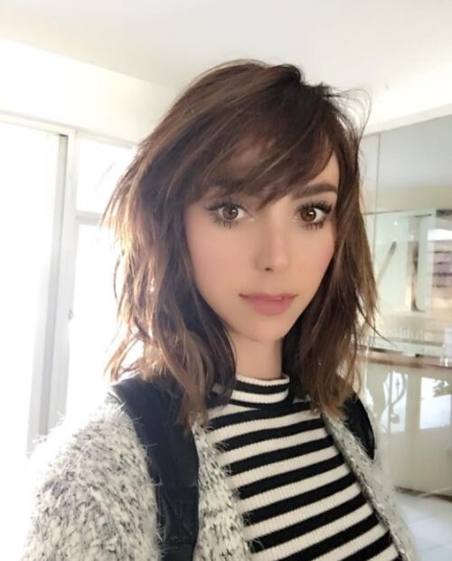 Natalia Téllez cambia de imagen
