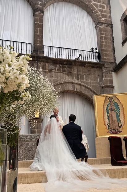 La boda de Johanna Elias Slim y Arturo Maldonado / Fotos: Instagram