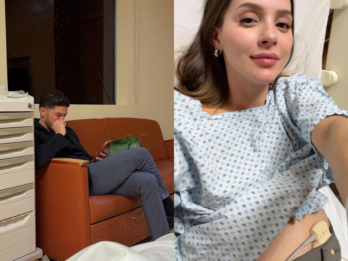 Samuel García y Mariana Rodríguez esperando el nacimiento de su bebé. (Foto: Instagram)