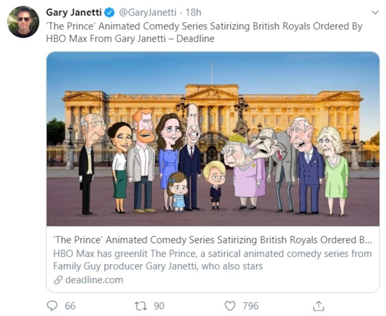 El príncipe George será protagonista de su propia serie animada en HBO Max