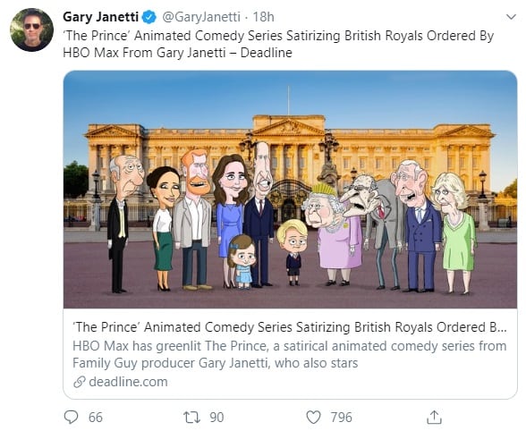 El príncipe George será protagonista de su propia serie animada en HBO Max