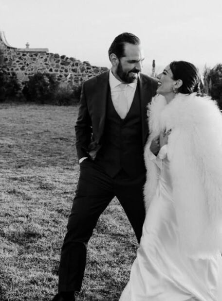Ana Brenda y Zacarías Melhem en su boda / Foto: Instagram