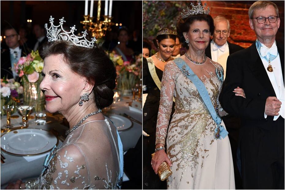 La realeza de Suecia en la impresionante ceremonia de los premios Nobel y el menú de la noche