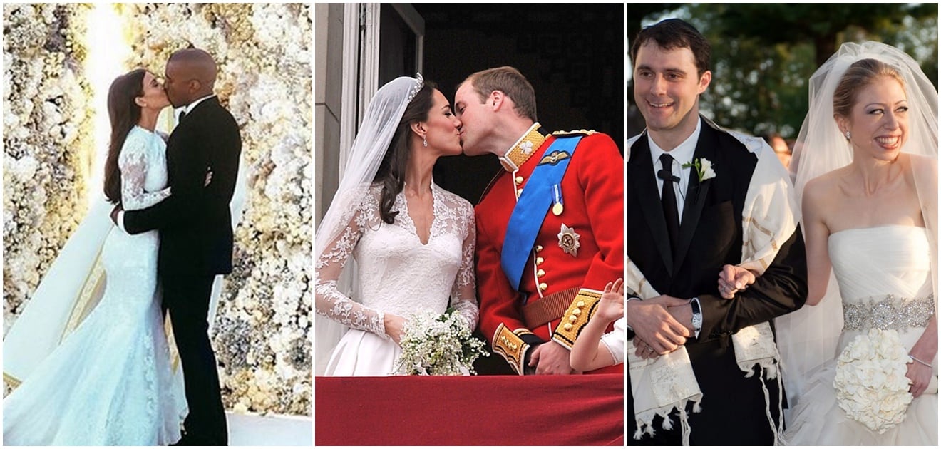 <p>Los famosos no escatiman en los gastos de sus matrimonios. <strong>(Fotos: Archivo, Instagram)</strong></p>
