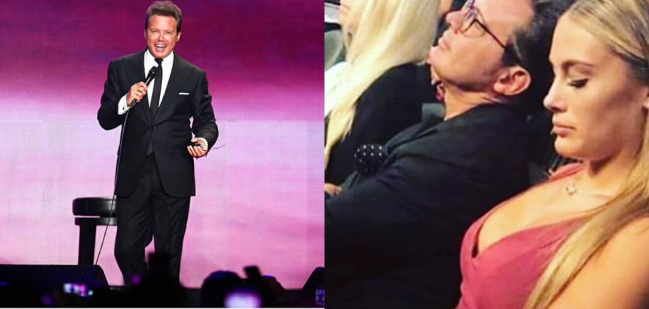 Luis Miguel y Mollie Gould juntos en la pelea de Saúl “Canelo” Álvarez