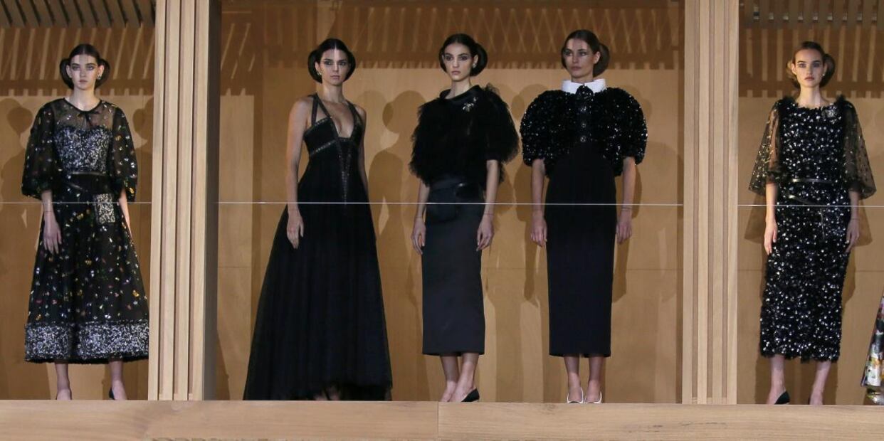 Ellos asistieron a la presentación de la colección de primavera-verano 2016 de Chanel