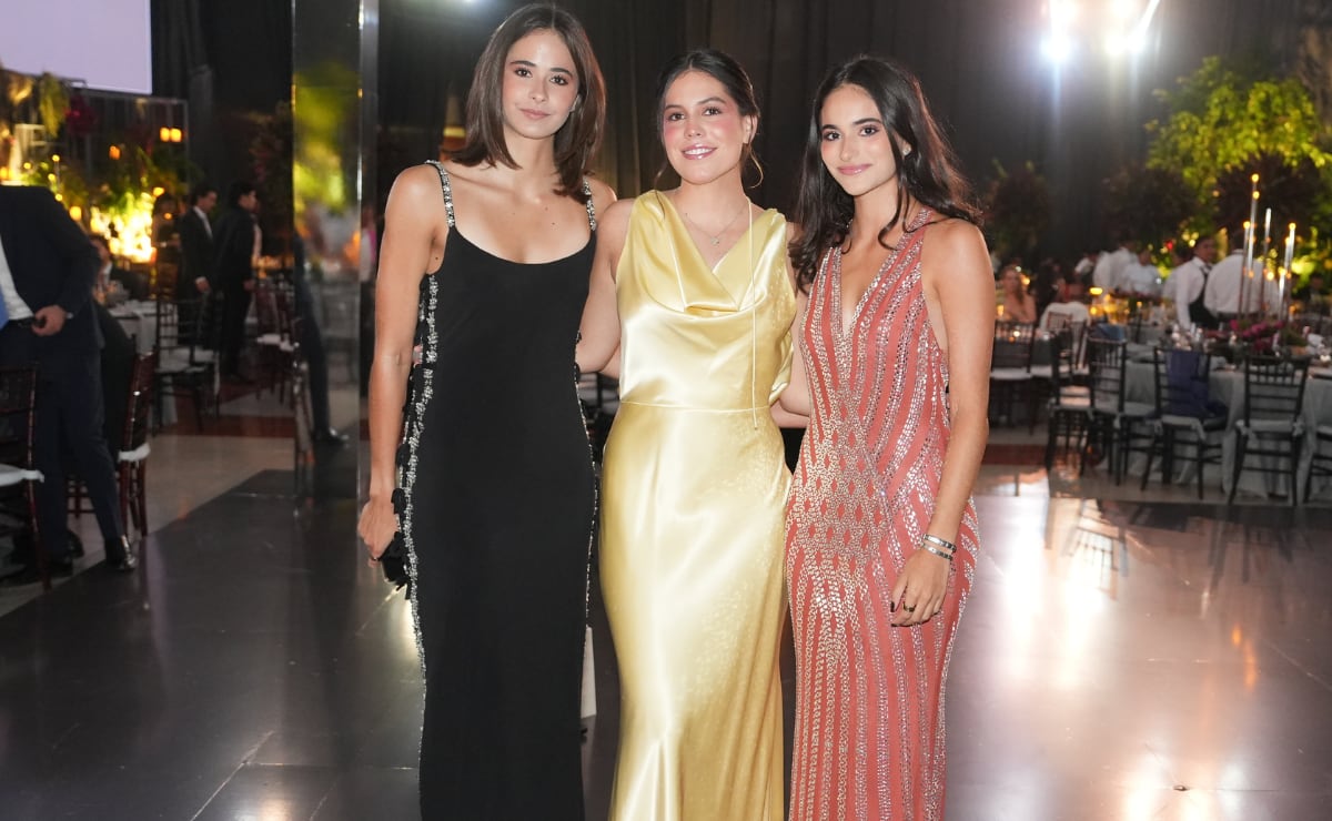 Mia Chagra, Rania Chagra y Sofía Leal. (Foto: Leonardo Gómez)