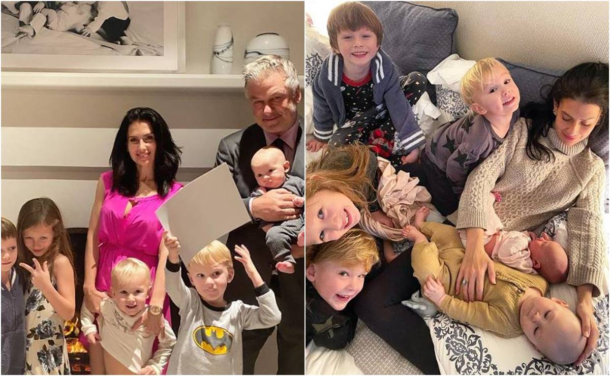 Hilaria y Alec Baldwin dan la bienvenida a su sexto hijo 