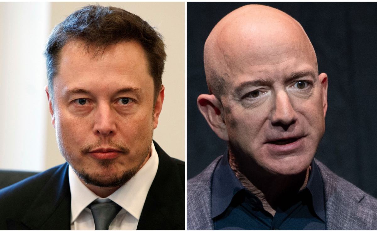 Elon Musk critica a Amazon de Jeff Bezos