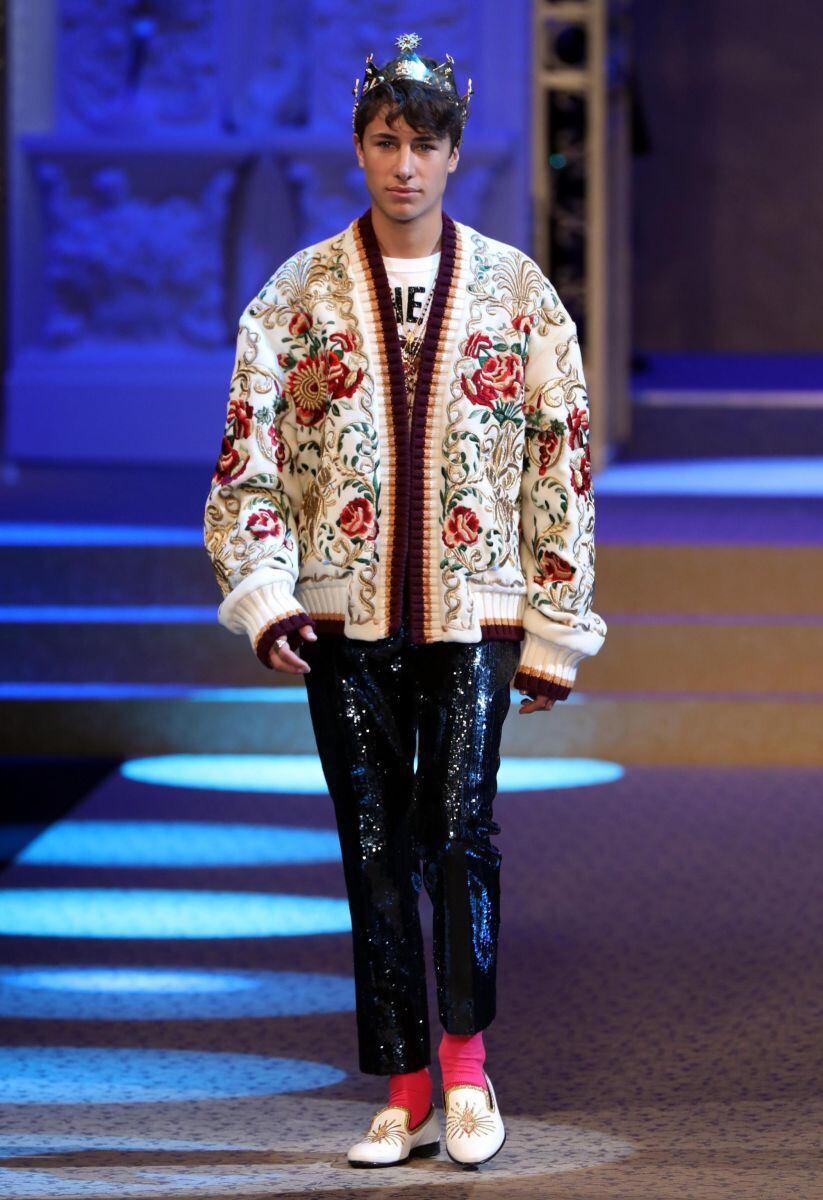 Juanpa Zurita y José Pablo Minor se coronan en pasarela de Dolce & Gabbana‬
