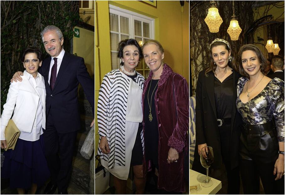 Carlos y Soumaya Slim arropan a Leonora Tovar López Portillo