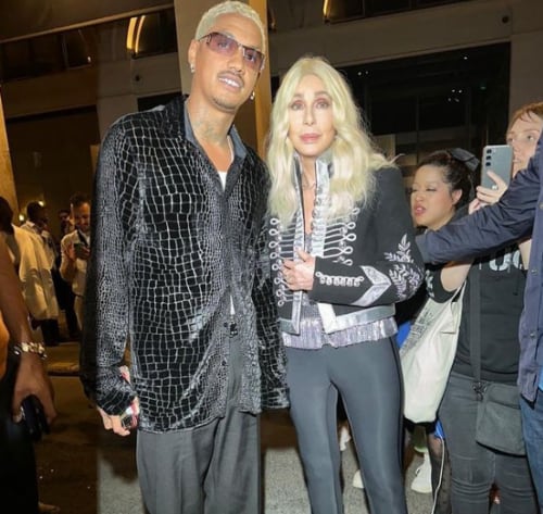 Cher y Alexander Edwards / Foto: Instagram