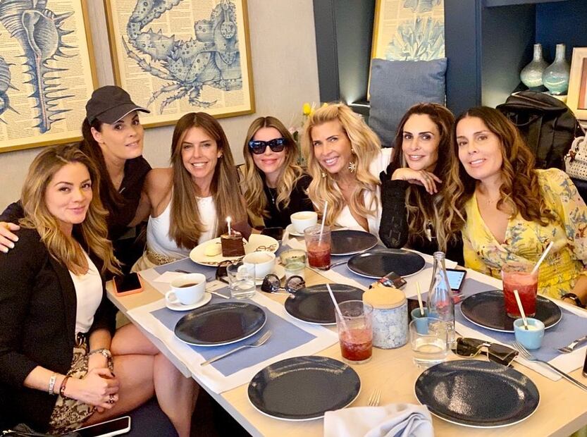 Maky Soler festeja su cumpleaños entre amigas 