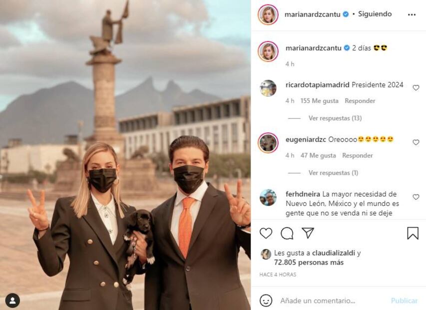 Mariana Rodríguez y su nuevo estilo de primera dama 