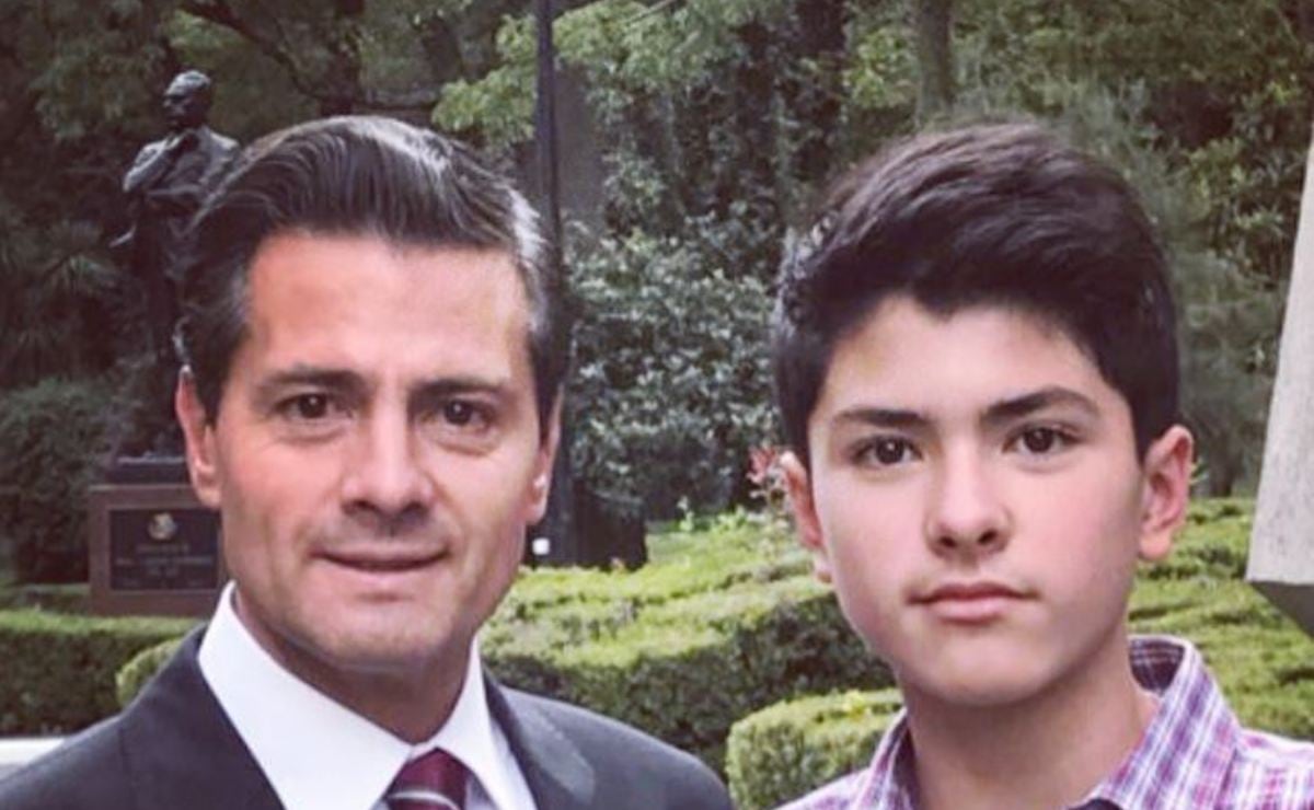 Diego Alejandro, hijo de Enrique Peña Nieto, cumple 18 años