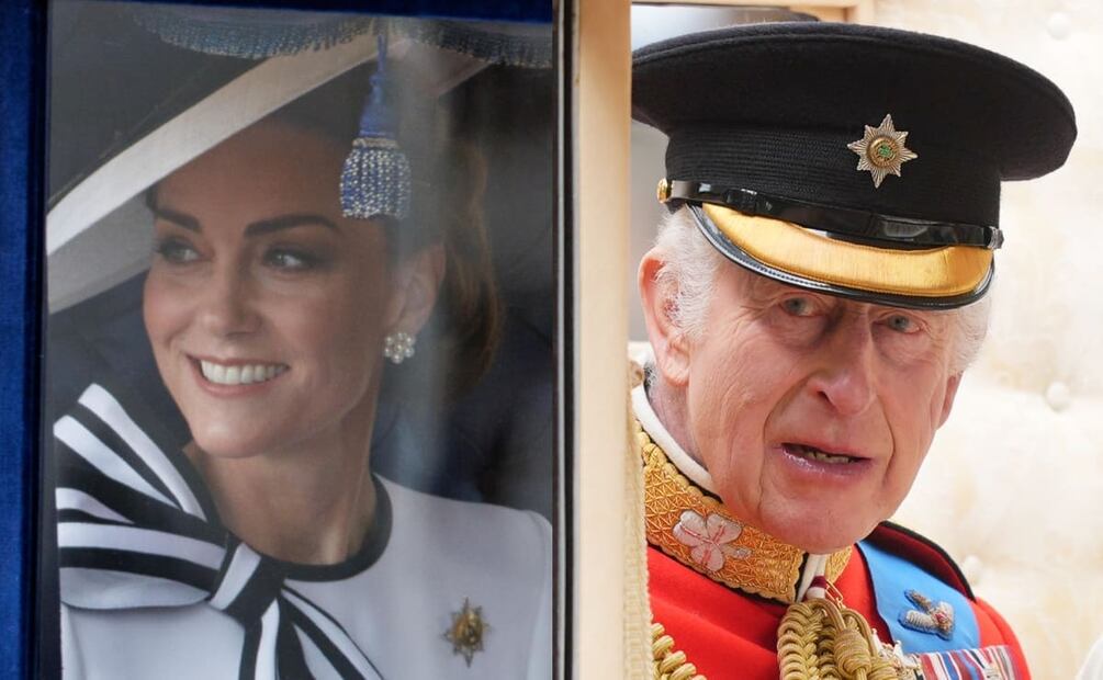 El rey Carlos III y Kate Middleton / Foto: EFE y Getty Images