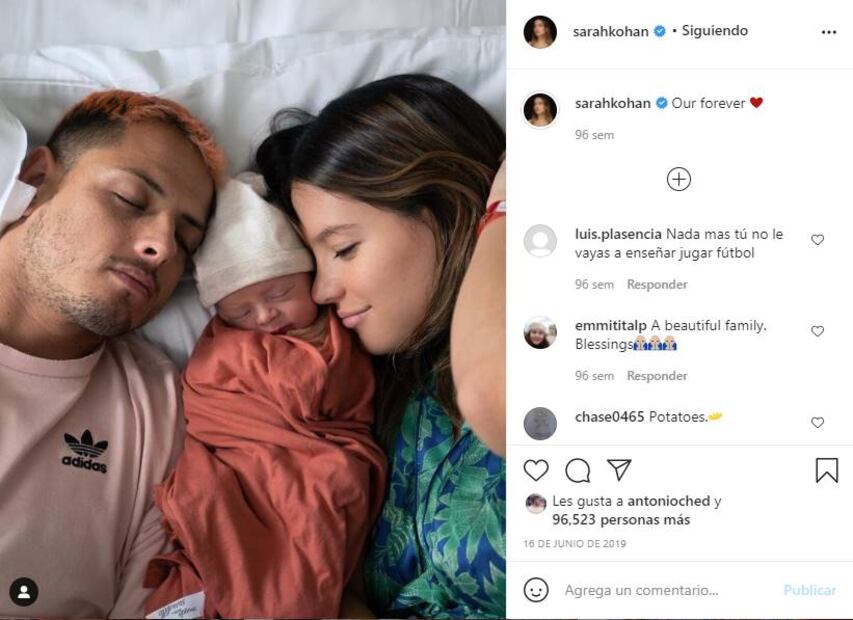 El "Chicharito" y Sarah Kohan, en proceso de divorcio