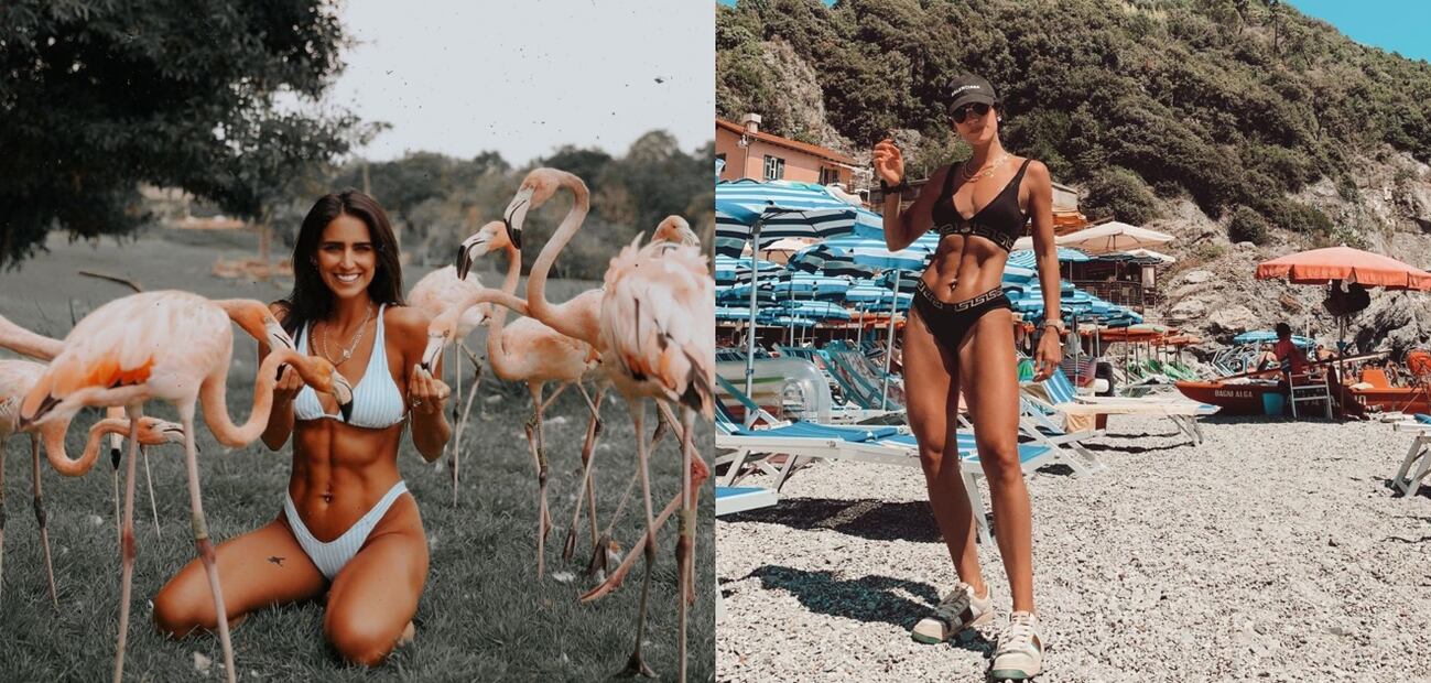 El abdomen de acero de Bárbara de Regil... Wow!