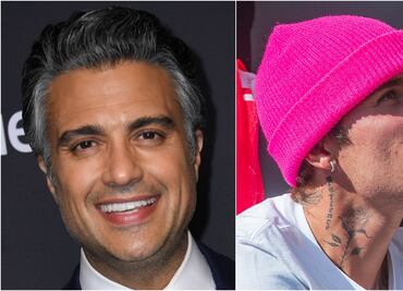 Jaime Camil y Justin Bieber, eufóricos y amistosos en un partido de futbol