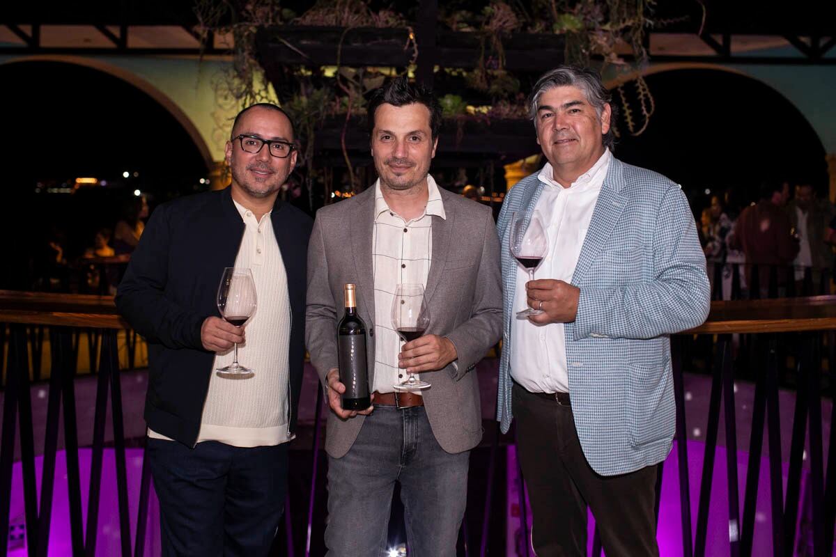 Eduardo Chavarín, Fernando Pérez Castro y Gustavo González. (Foto: Esteban Torreblanca)