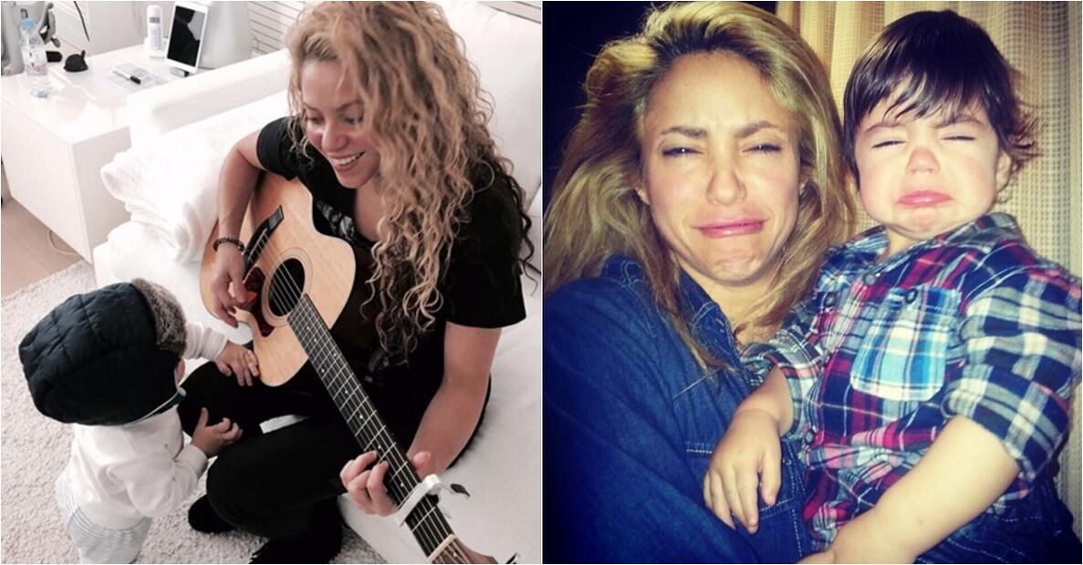 Las mejores fotos de Shakira y sus hijos 