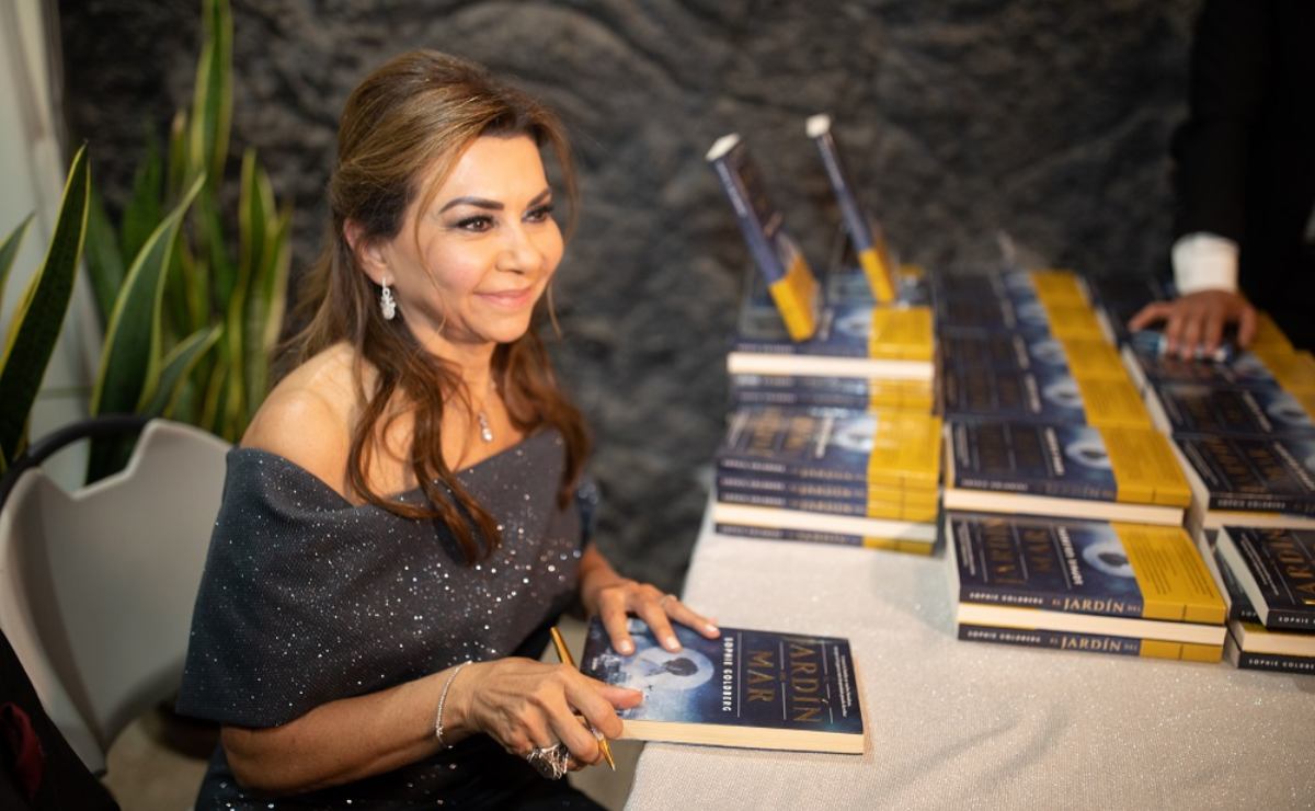 Sophie Goldberg presenta su libro más reciente "El Jardín del Mar"