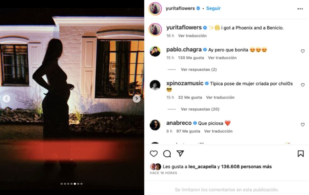 Yuridia presume su baby bump / Instagram