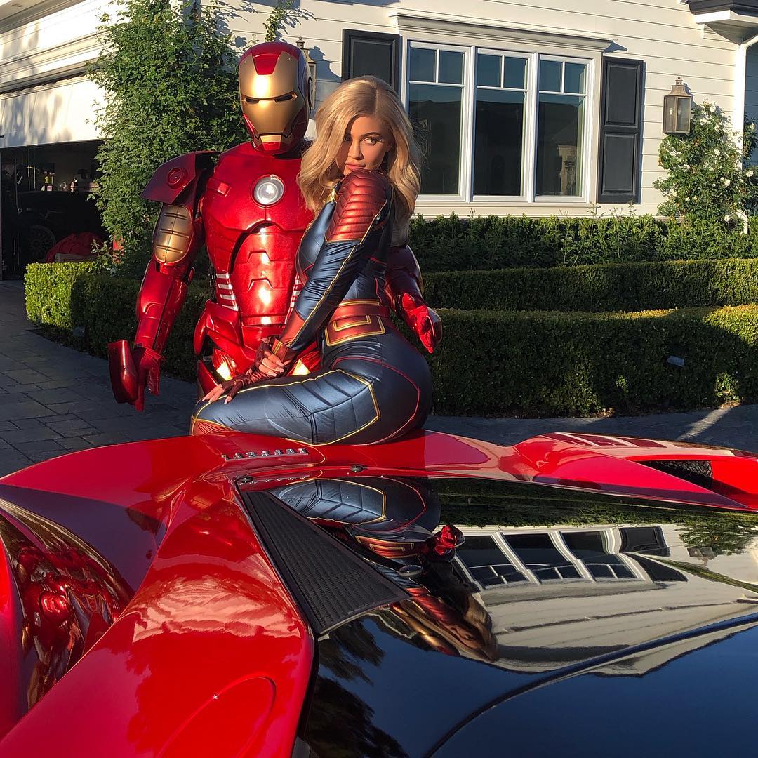 Foto: El sexy disfraz de Kylie Jenner y Travis Scott por la película Avengers: Endgame 