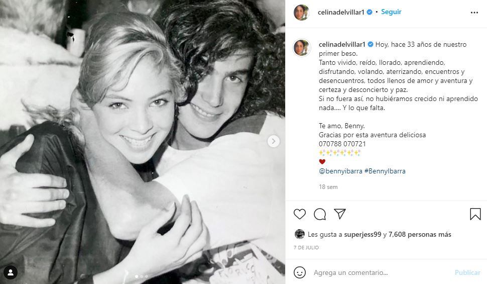Celina del Villar y Benny Ibarra cumplen 19 años de casados