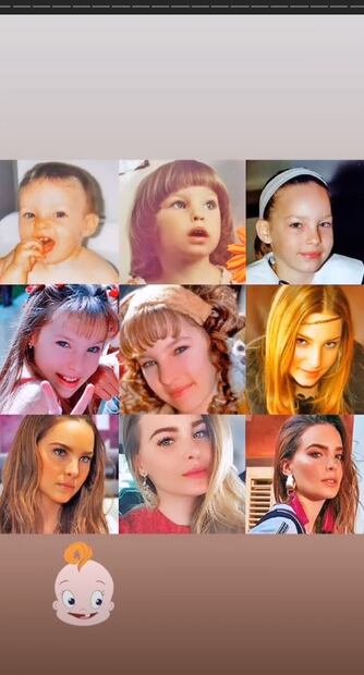 Belinda se adelanta al throwback thursday y muestra su tierna infancia