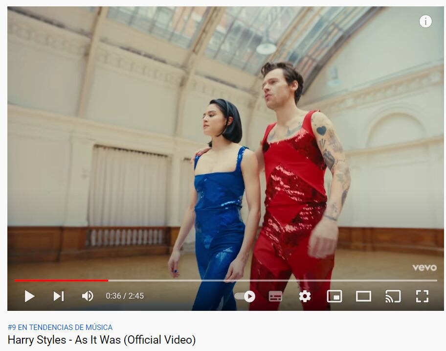 Harry Styles y los increíbles outfits de su video "As It Was": te contamos todo